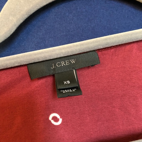 J.Crew Dotted Silk Wrap Top - Picture 3 of 4